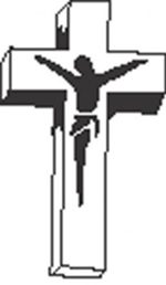 jesus on cross emblem